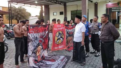 Konvoi di Permukiman Warga, 21 Pesilat di Jombang Diamankan Polisi