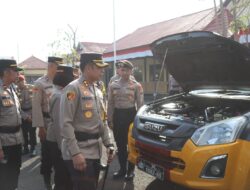Kapolres Sampang Cek Ranmor Dinas, Pastikan Siap Dipakai Pengamanan Pilkada 2024