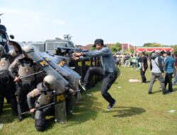 Polres Madiun Kota Gelar Simulasi Pastikan Kesiapan Pengamanan Pilkada Serentak 2024