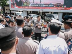 Antisipasi Penyalahgunaan, Kapolres Jombang Periksa 92 Senpi Anggotanya