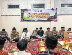Kunjungi Ponpes Fattahul Muhibbin, Kapolres Jombang Buka Puasa dan Santunan Anak Yatim