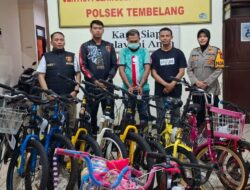 Polisi Bekuk Pelaku Spesialis Pencurian Sepeda Pancal di 11 TKP
