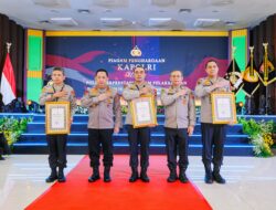 Bukti Nyata Dukung Asta Cita,  SDM Polda Jatim Diganjar Berbagai  Penghargaan