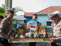 Moment HUT TNI ke 80, Kapolres Jombang Beri Kejutan kepada Kodim 0814 Jombang dan Sat Radar 222 Ploso Jombang