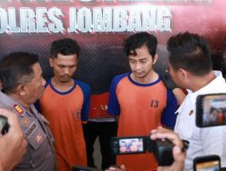 Dua Residivis Curanmor Asal Kesamben Diringkus Resmob Sat Reskrim Polres Jombang