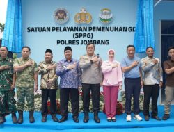Dukung Program Makan Bergizi Gratis, Kapolres Jombang Resmikan Tiga SPPG Yayasan Kemala Bhayangkari