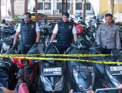 Polres Jombang Ungkap Komplotan Curanmor, Empat Tersangka Ditangkap