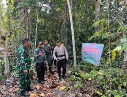 Polres Malang Gencarkan Deteksi Dini Karhutla, Sisir Area BKPH Sengguruh di Bantur