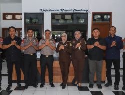 Merawat Sinergitas Antar Lembaga, Kapolres Jombang Kunjungi Kajari Jombang