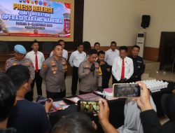 Operasi Sarang Narkoba, Polres Jombang Ungkap 41 Kasus Narkoba selama 3 Bulan dan 51 Orang Jadi Tersangka